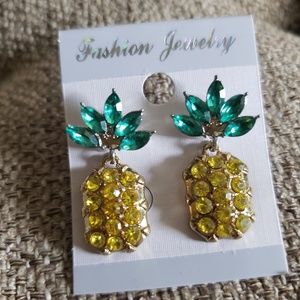 Pineapple earrings